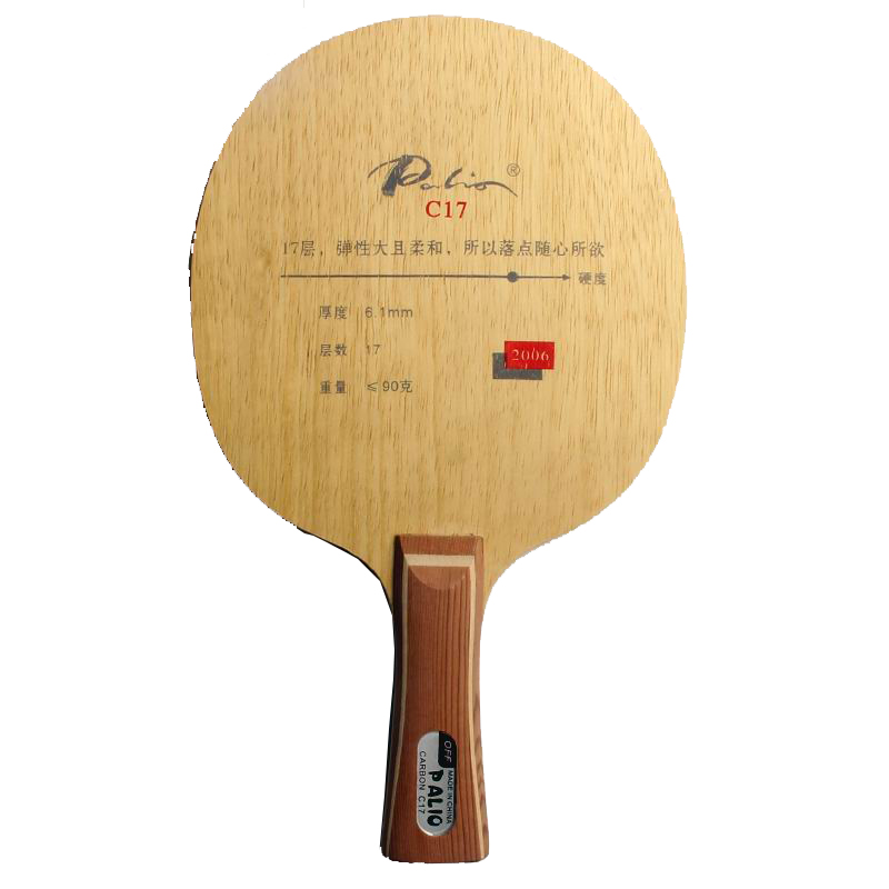 Table Tennis Racket - ไม้ปิงปอง Palio C17 ทำจากไม้ 10 ชั้น