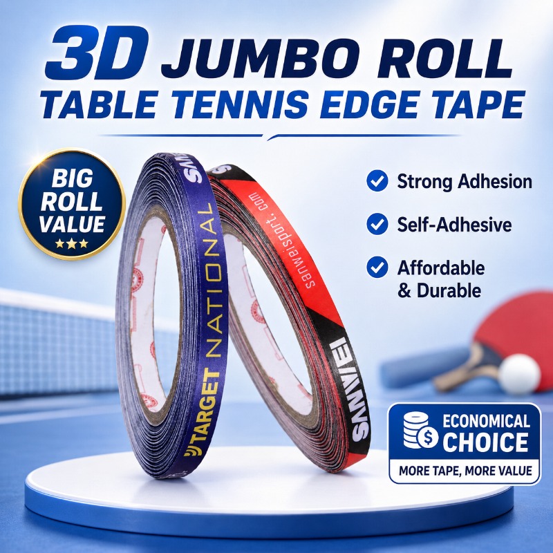 Table Tennis Loki - เทปขอบไม้ปิงปอง Sanwei แท้ ขนาด 1 ซม.