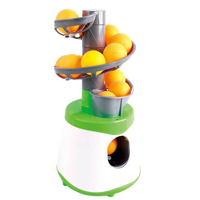 Table Tennis Olympics - 4 * แบตเตอรี่ AA Mini ตารางเทนนิสหุ่นยนต์บริการ