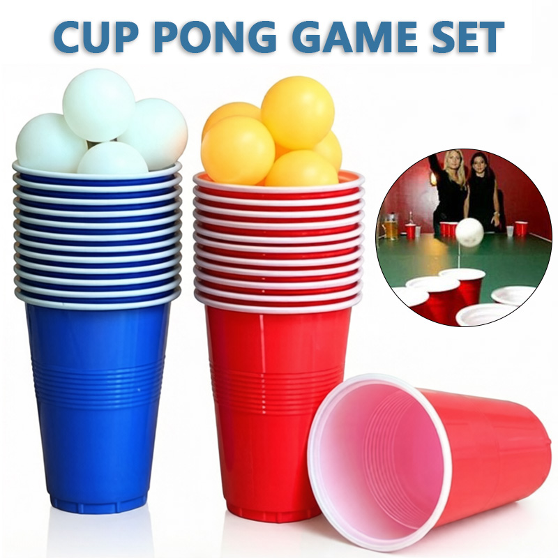 ชุดเกมเบียร์ปองพร้อมแก้วปาร์ตี - Table Tennis Olympics บทวิจารณ์และราคา